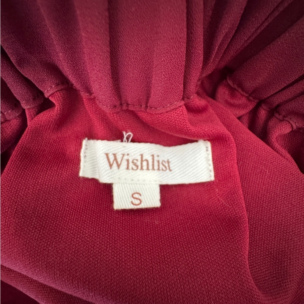 Wishlist Red Off-Shoulder Blouse - Picture 4 of 4